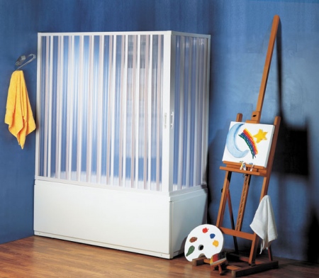 Shower screen Kappa with two doors