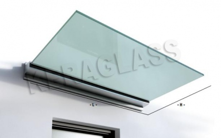 Glass canopy - Linea 200